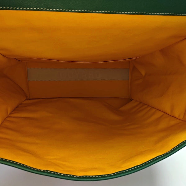 Saint Léger Coated Canvas Green