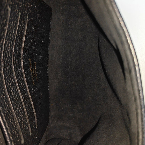 MADELEINE Nano Monogram Calfskin Black