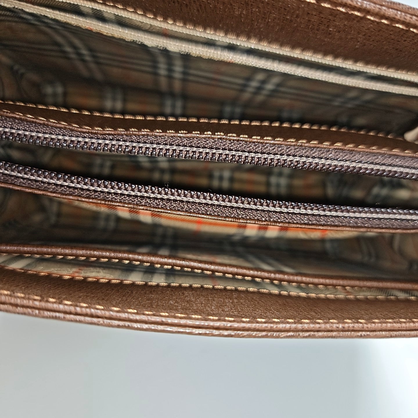 Calfskin Tote Bag Brown