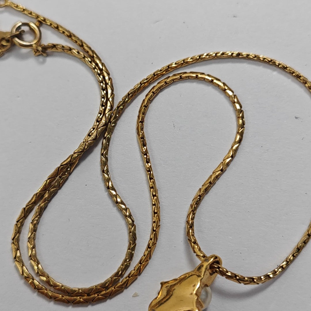 Metal Gold Necklace