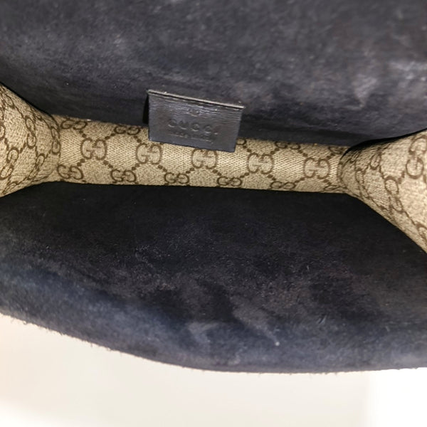 Dionysus Mini Monogram Coated Canvas Beige