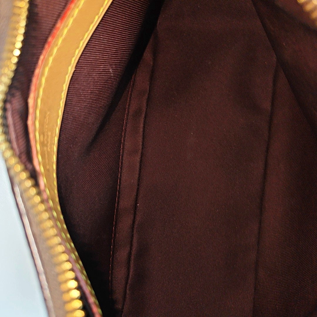 BOULOGNE Monogram Coated Canvas Brown