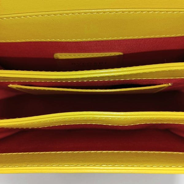 BVLGARI Calfskin Yellow
