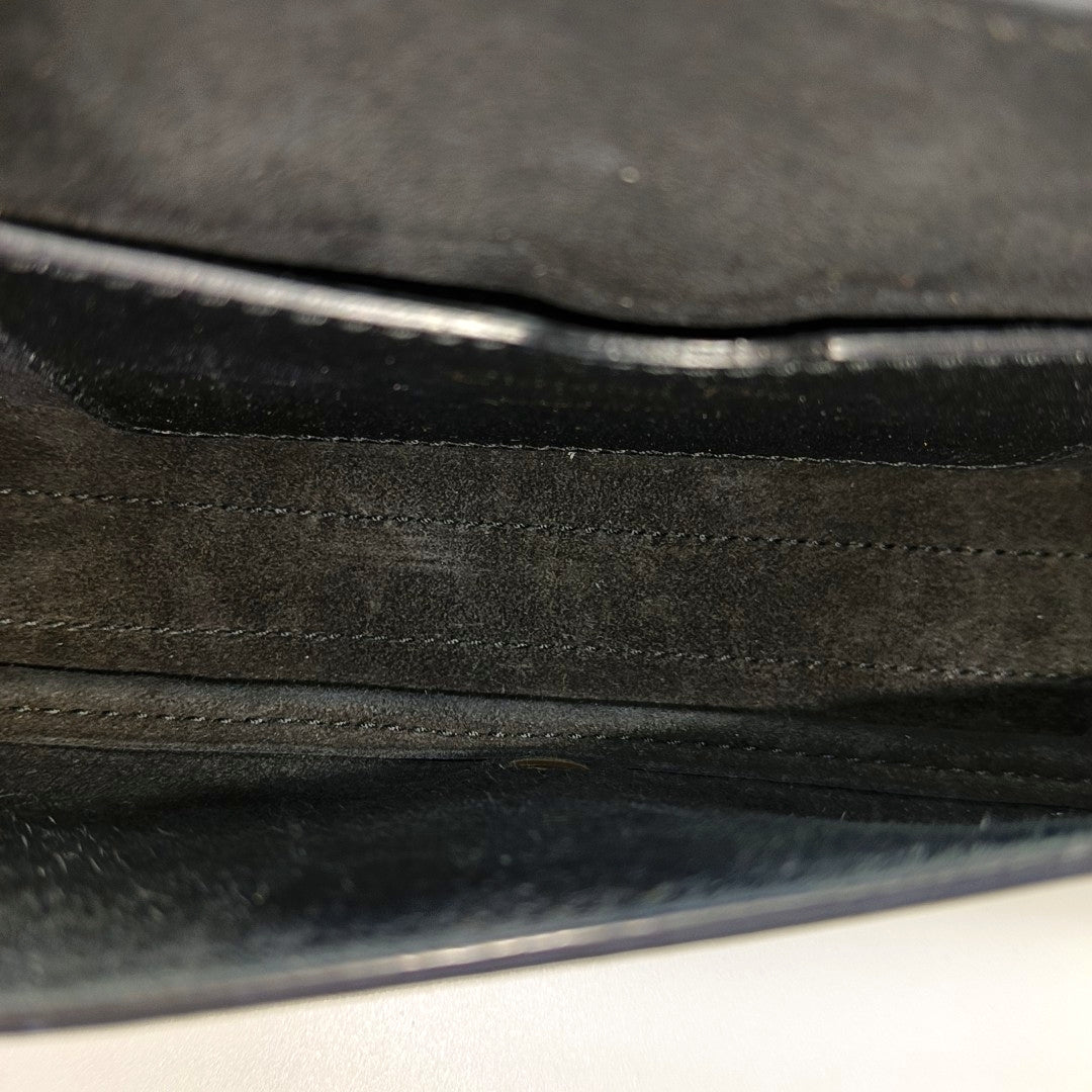 Authenticated pre-owned  Bobby Calfskin Black - Shoulder Bag at Looply