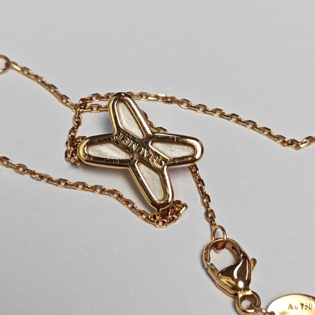 Jeux De Liens 18k Rose Gold Necklace