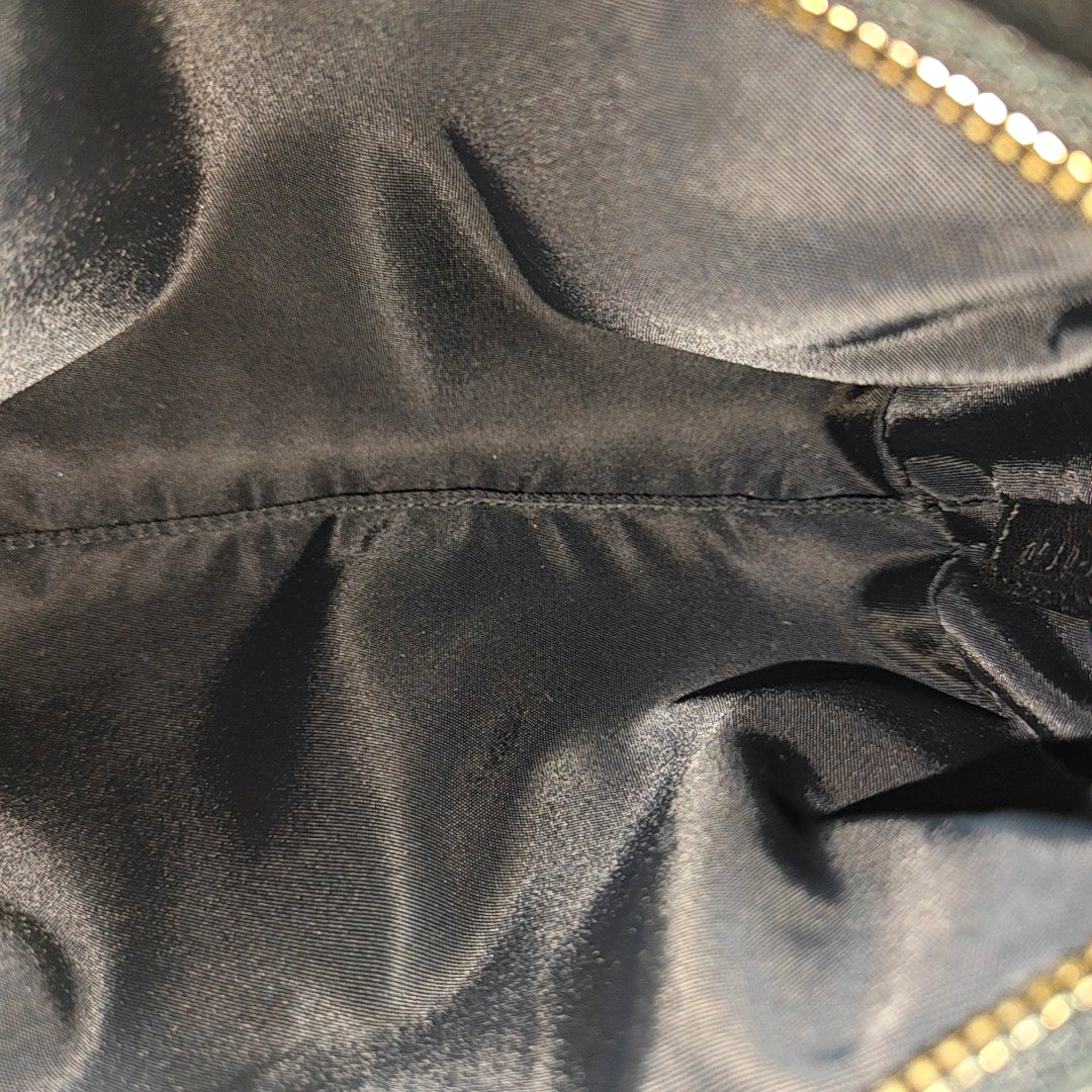 Cannage Lambskin Top Handle Bag Black