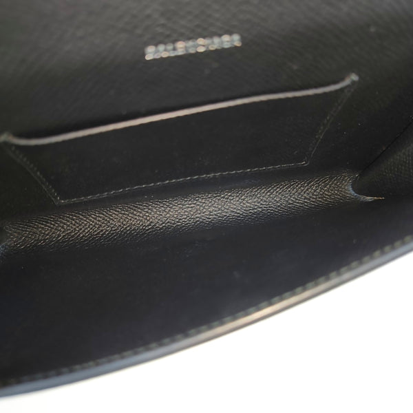 Sharp Calfskin Black
