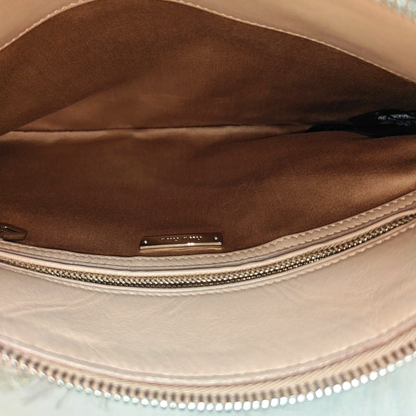 Quilted Fabric Shoulder Bag Multicolor