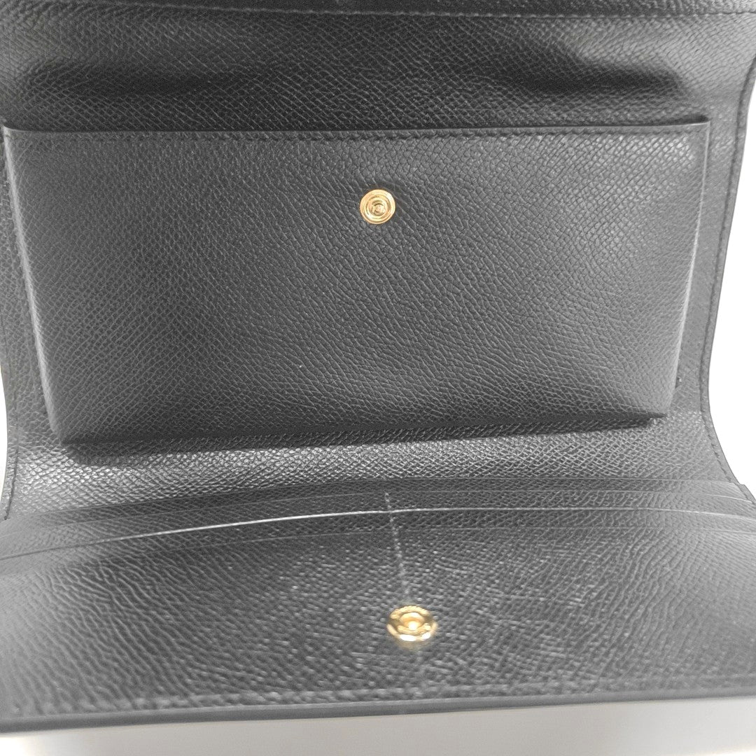 Calfskin Shoulder Bag Black