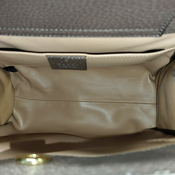Diana Small Monogram Canvas Beige