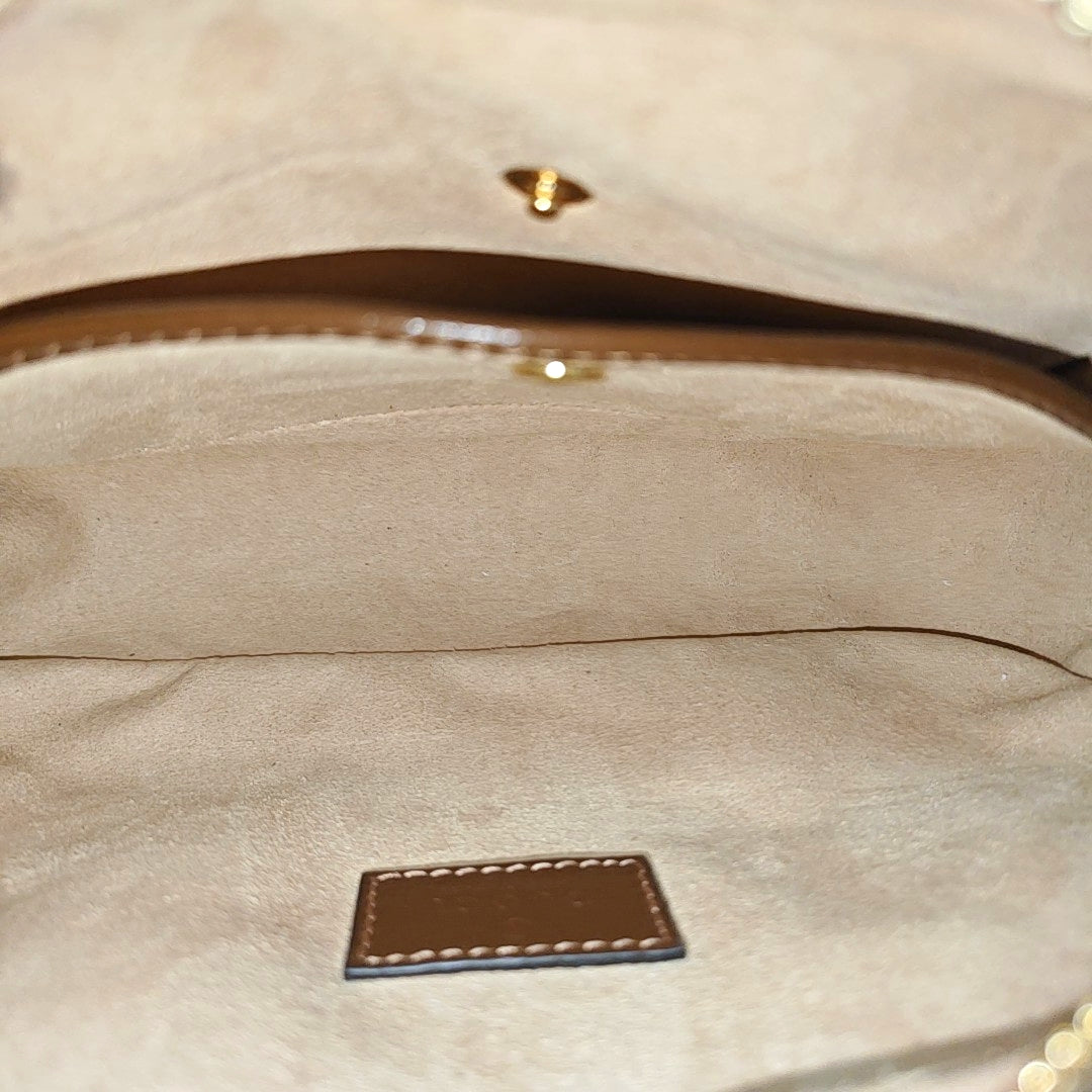 Retro Monogram Coated Canvas Brown