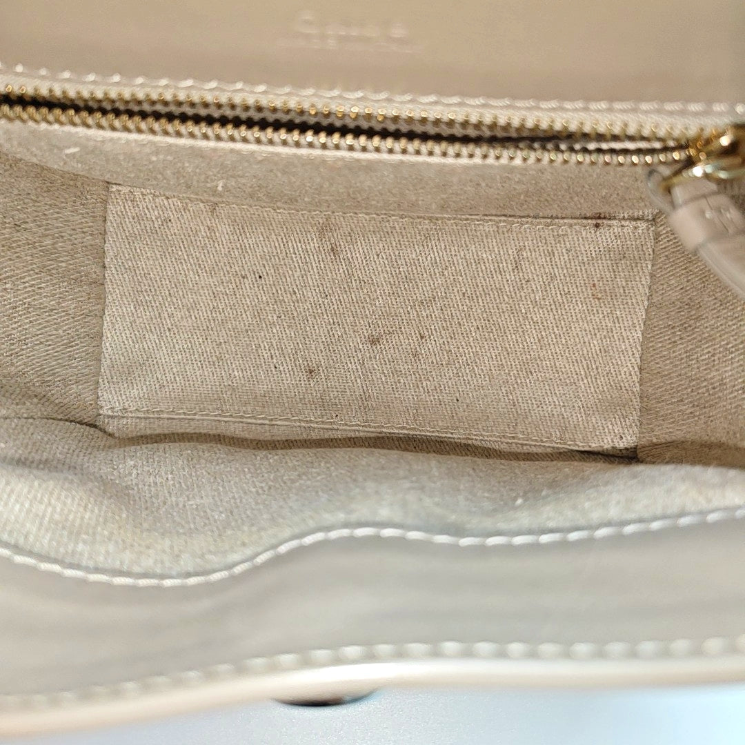 Tess Mini Calfskin Gray