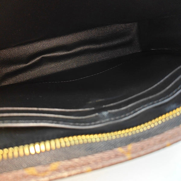 TOILET POCKET 26 Monogram Coated Canvas Brown