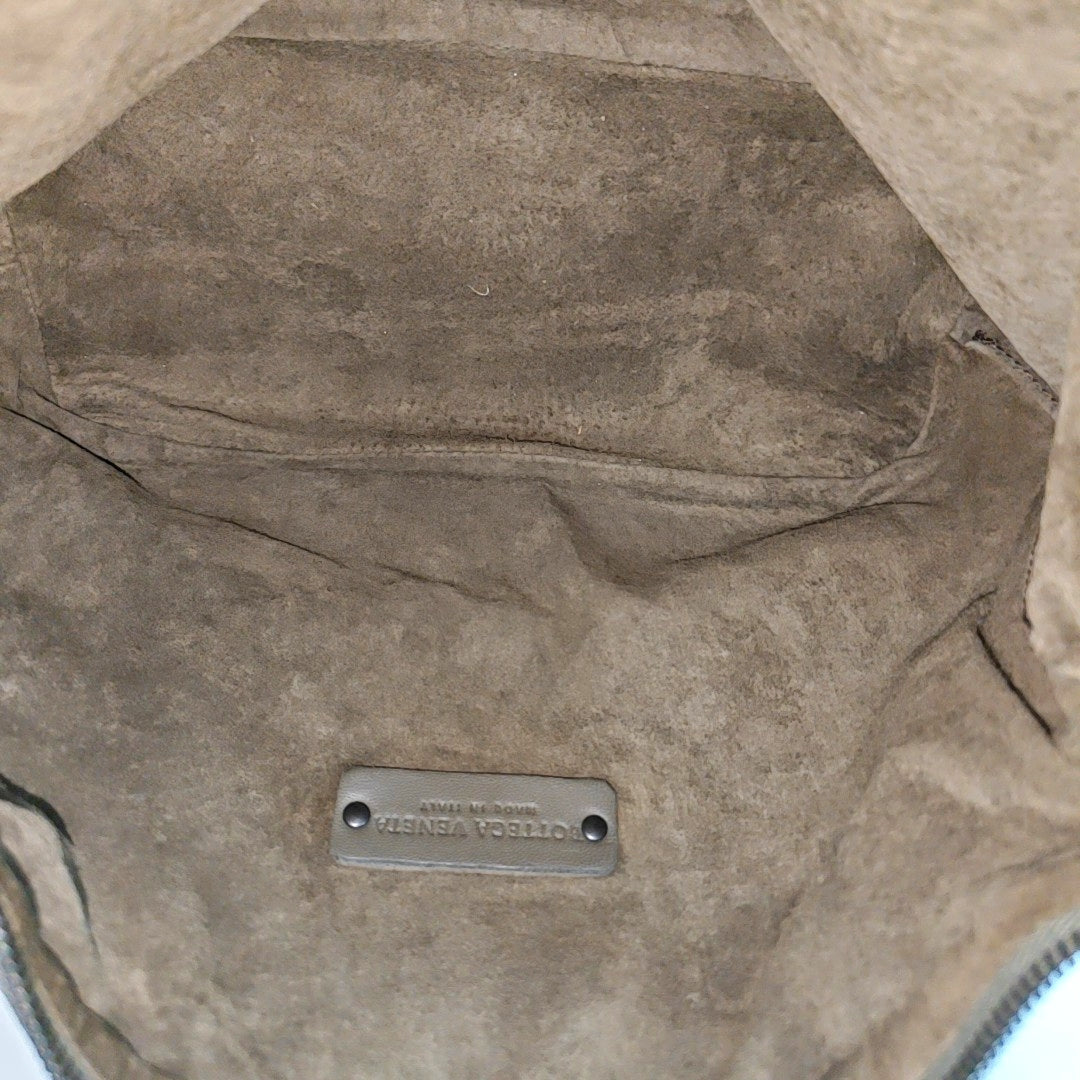 Lambskin Top Handle Bag Green