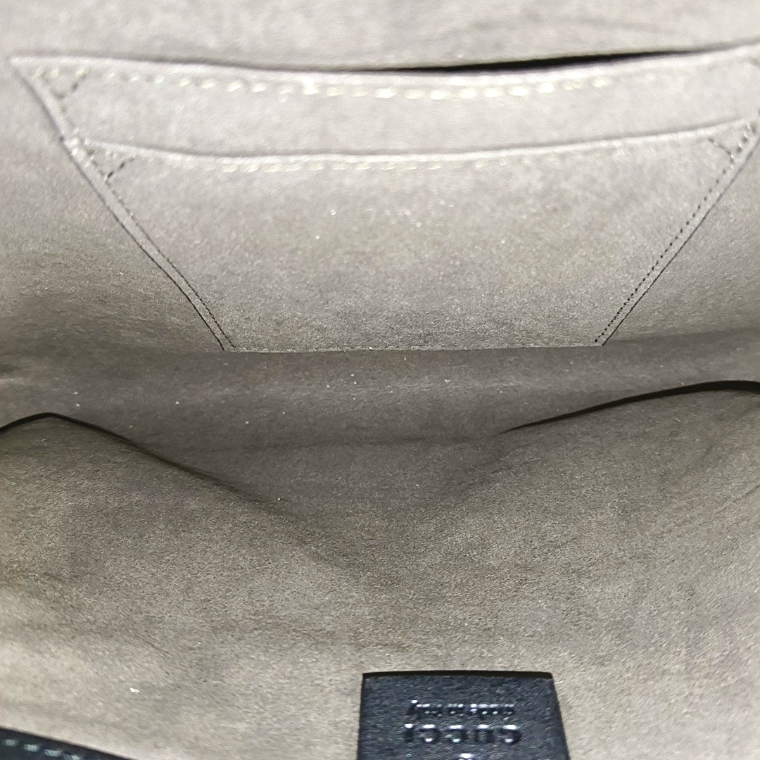 Signature Monogram Calfskin Black