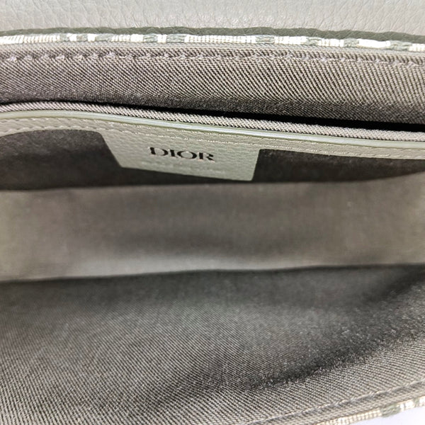Saddle Mini Oblique Fabric Beige