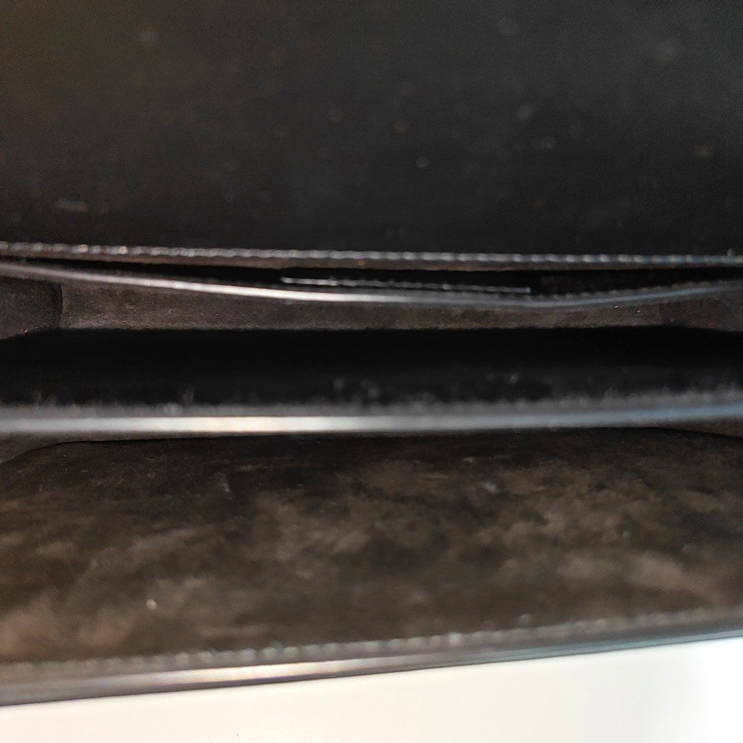 SUNSET Medium Calfskin Black