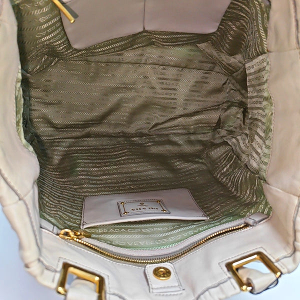 Gaufre Calfskin Beige