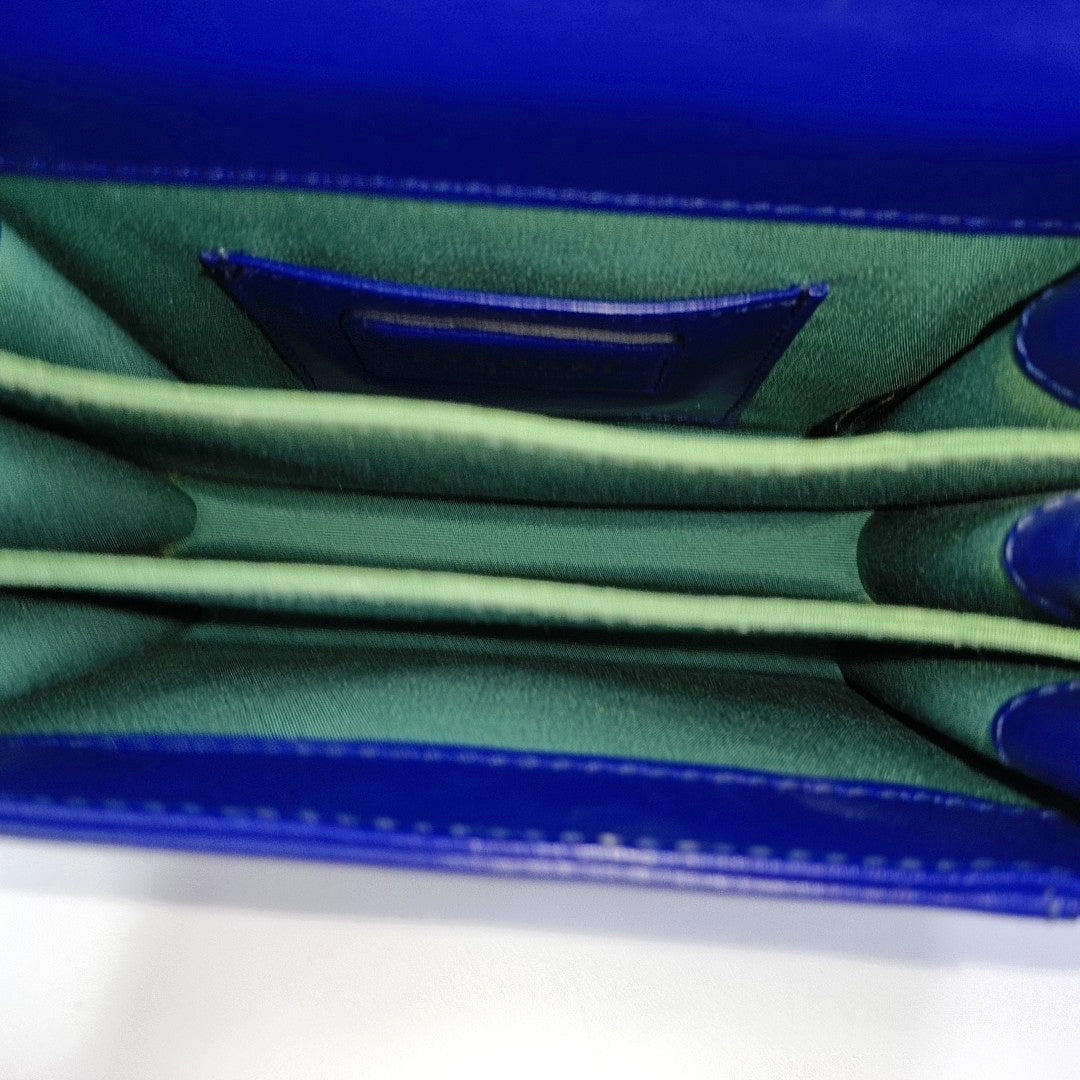 SERPENTI FOREVER Small Calfskin Blue