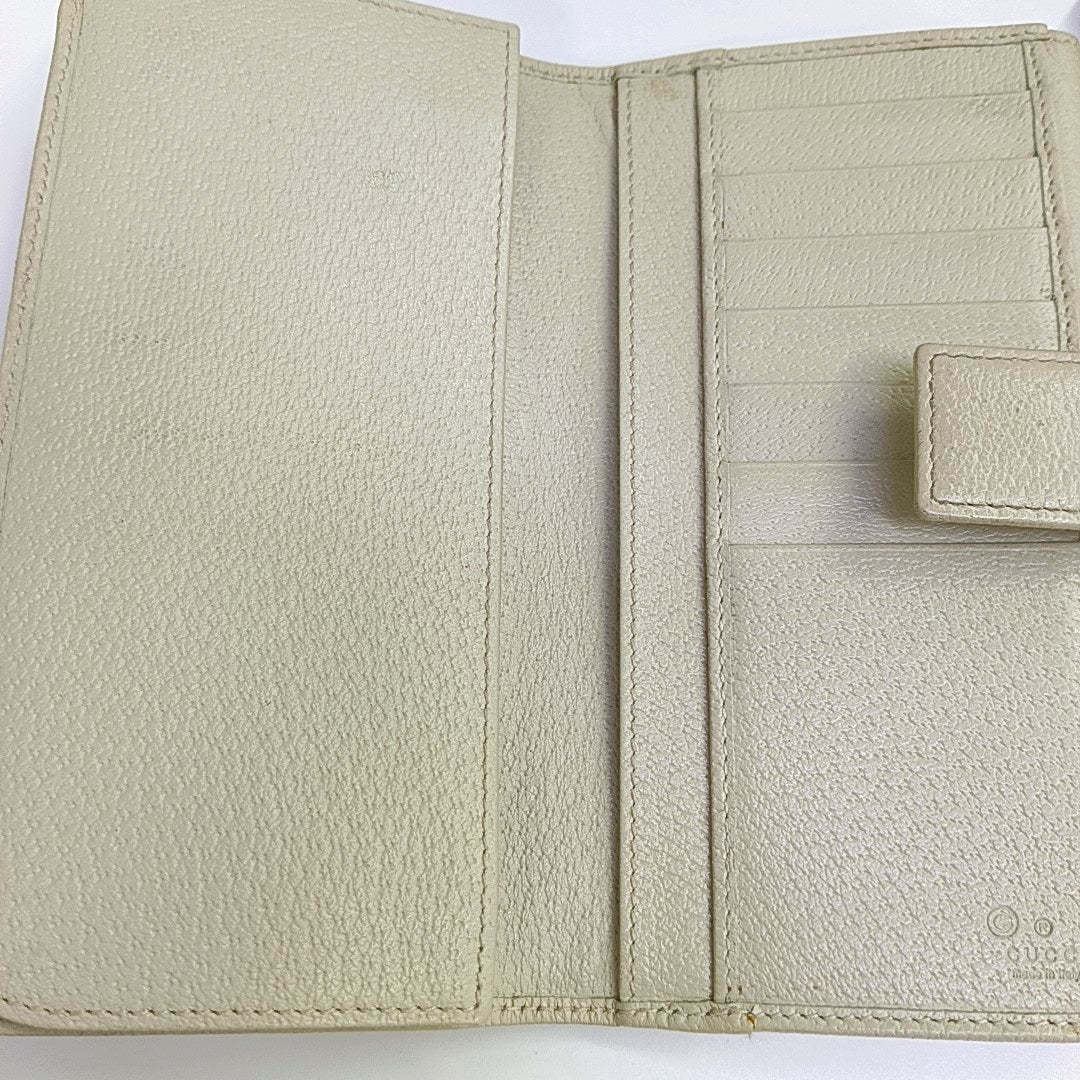 Blondie Calfskin White Wallet