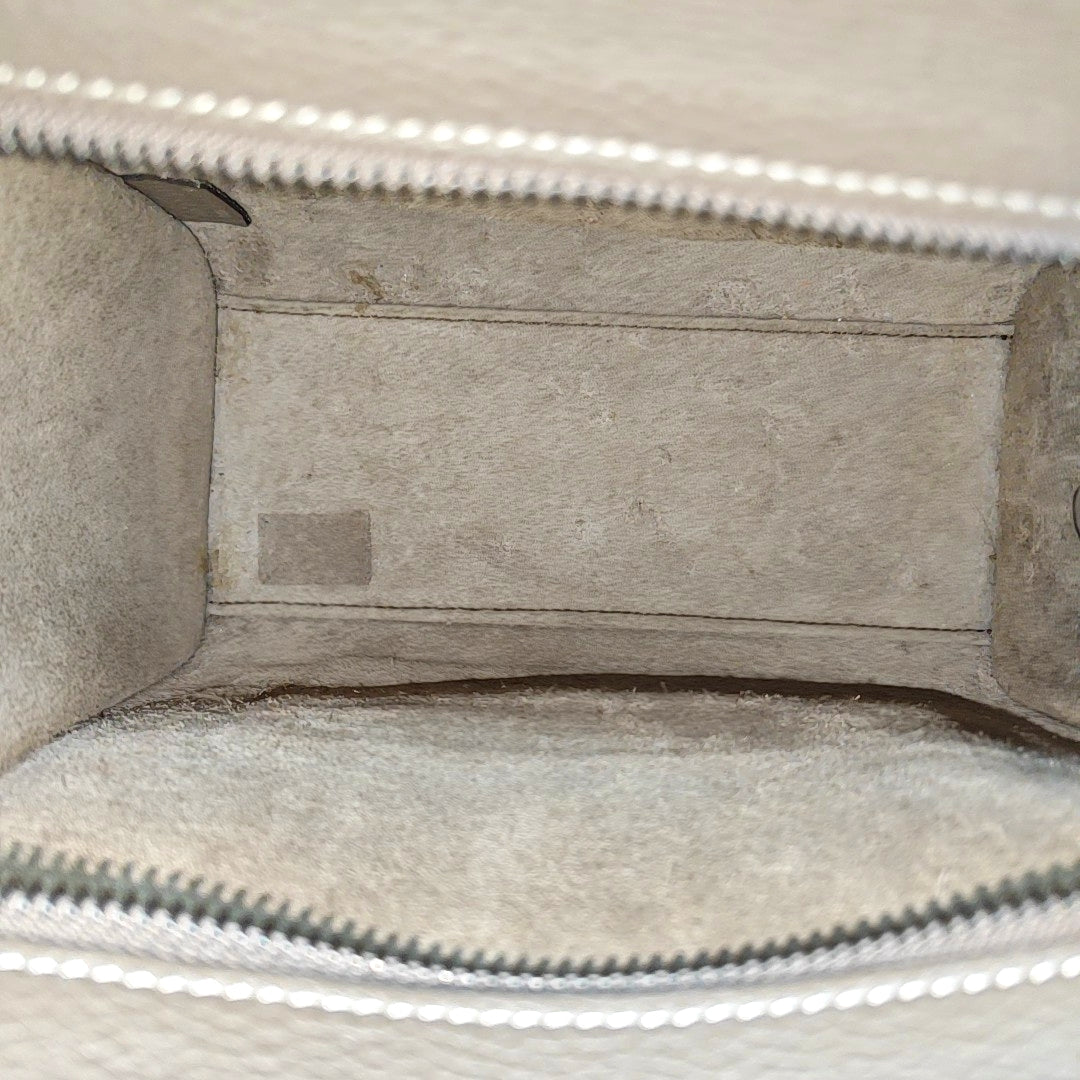 LUGGAGE Nano Calfskin Gray
