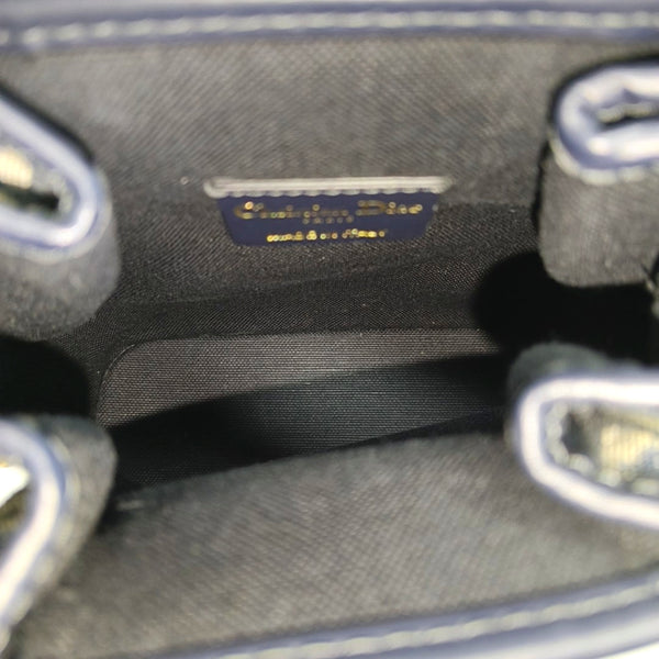 C'est Dior Small Oblique Canvas Blue