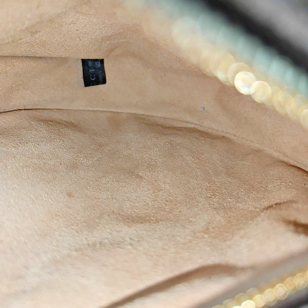 Ophidia Mini Monogram Coated Canvas Beige