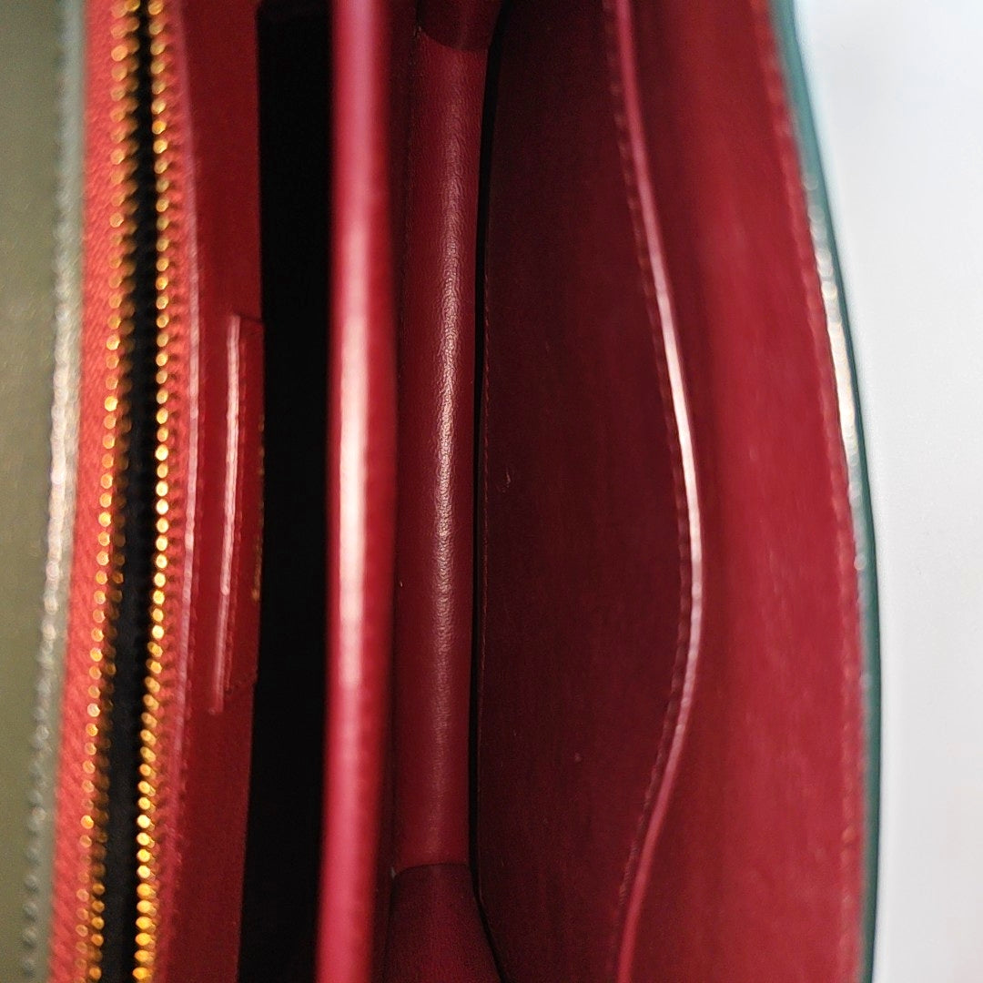 CASSANDRA Calfskin Green