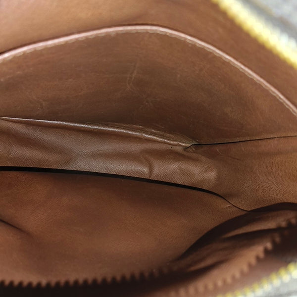 DANUBE Monogram Coated Canvas Brown