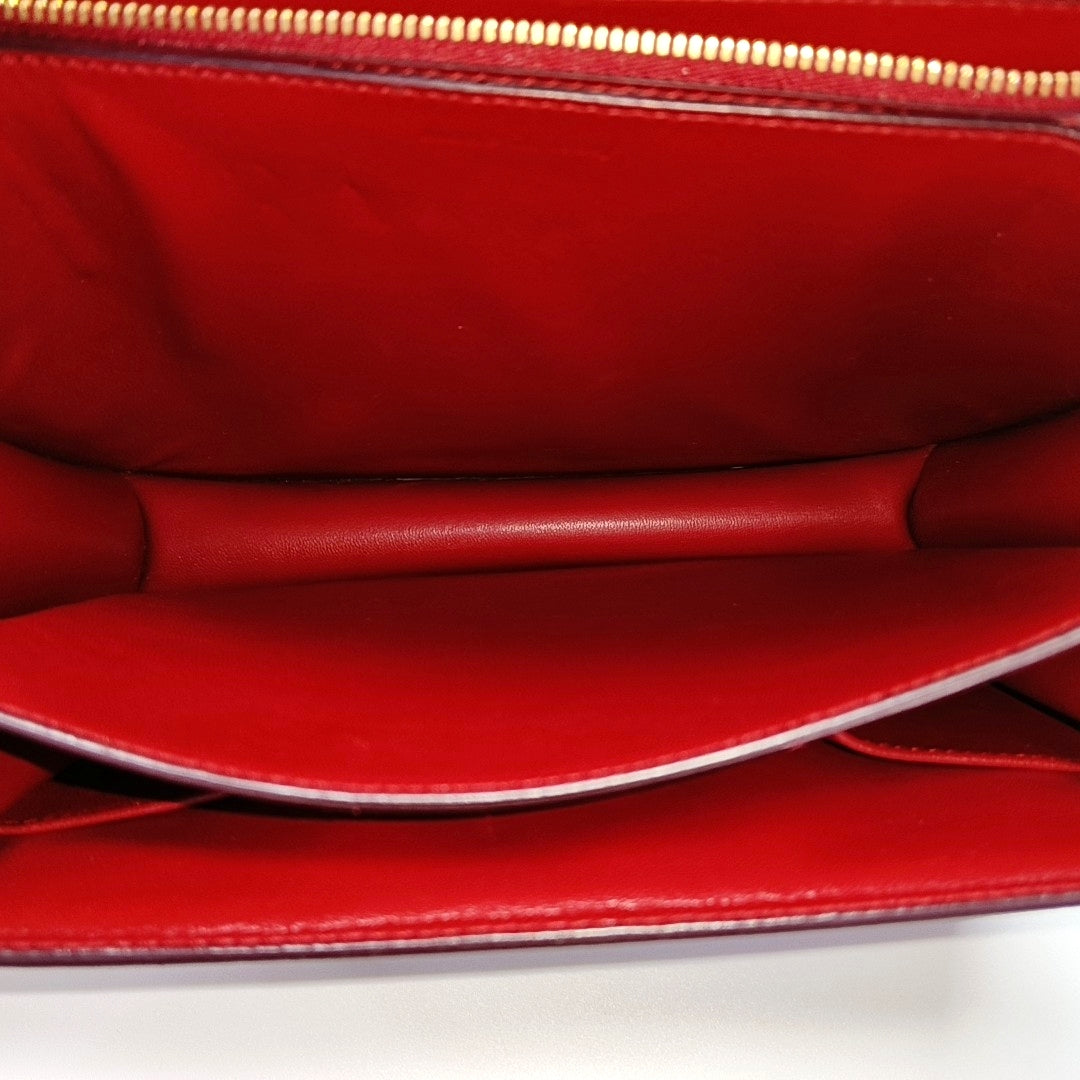 CLASSIC BOX Medium Calfskin Red