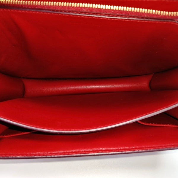 CLASSIC BOX Medium Calfskin Red