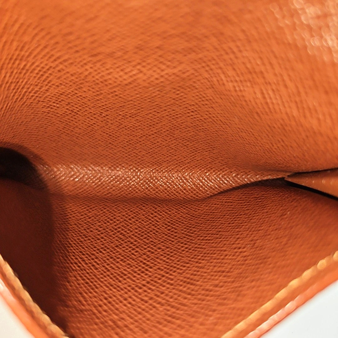 ENVELOPPE Monogram Coated Canvas Brown Card Holder
