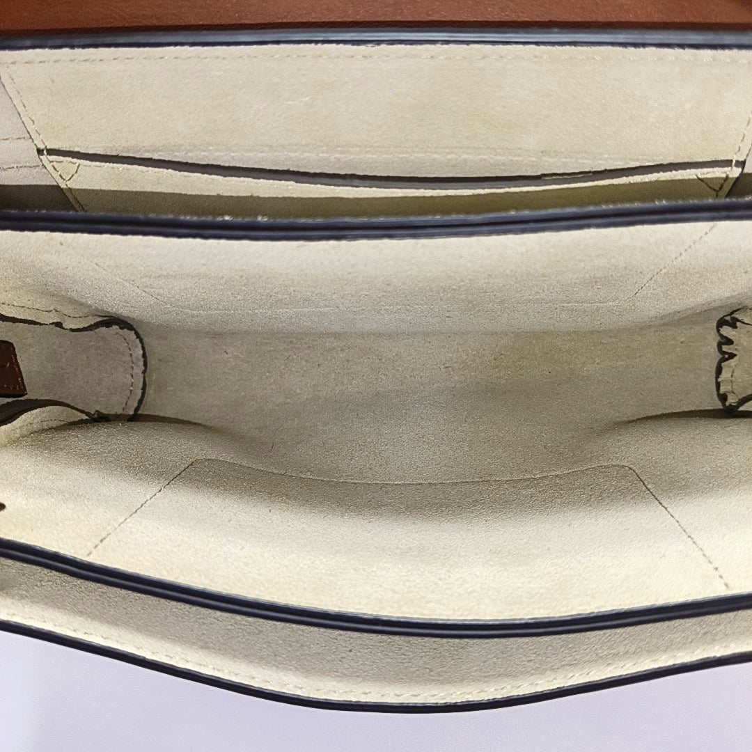 Faye Small Calfskin Brown