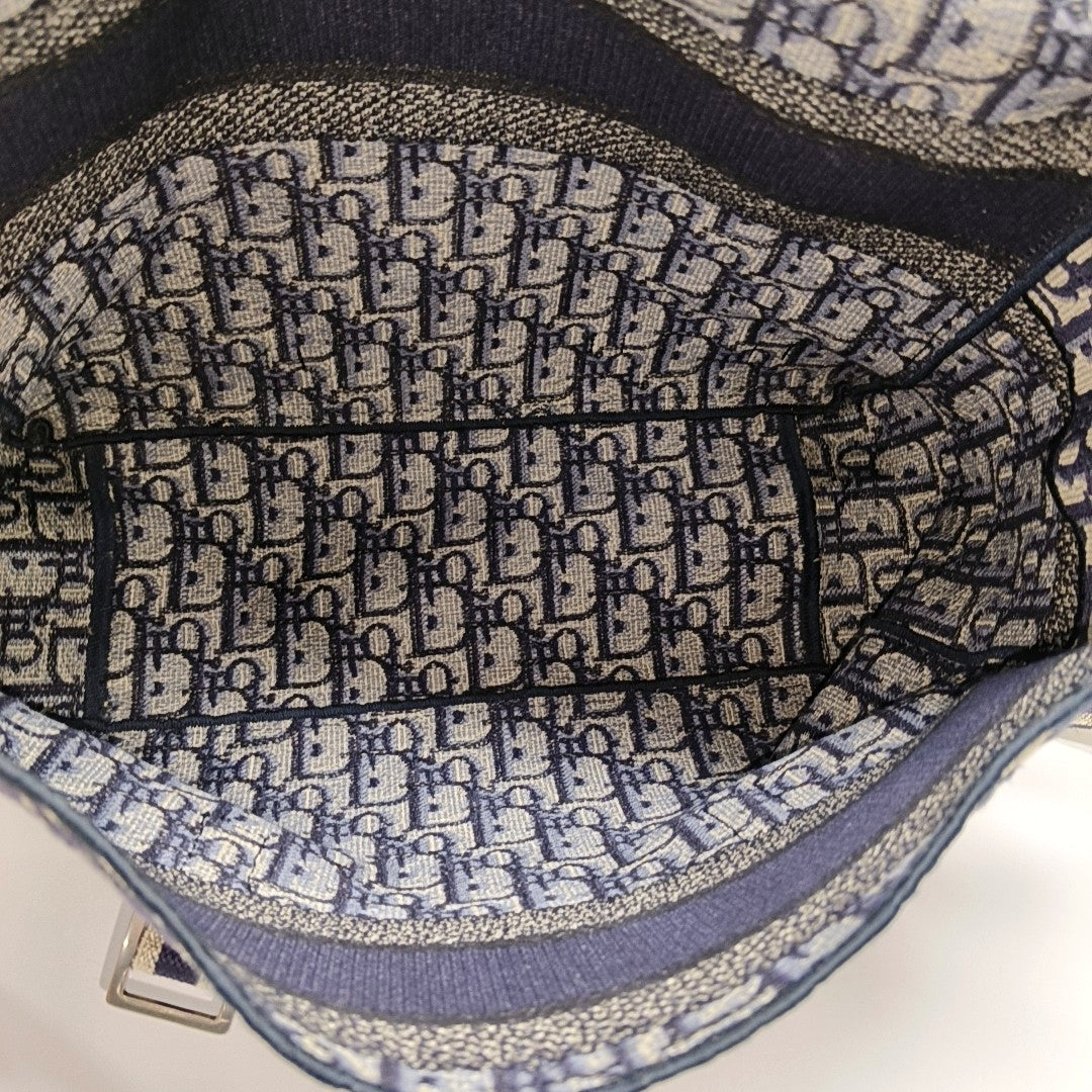 Diorcamp Large Oblique Canvas Blue