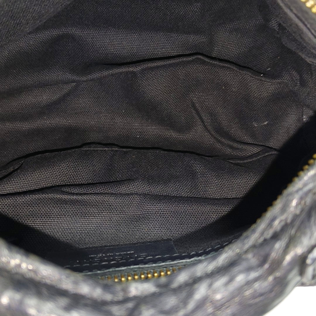 Lambskin Shoulder Bag Black