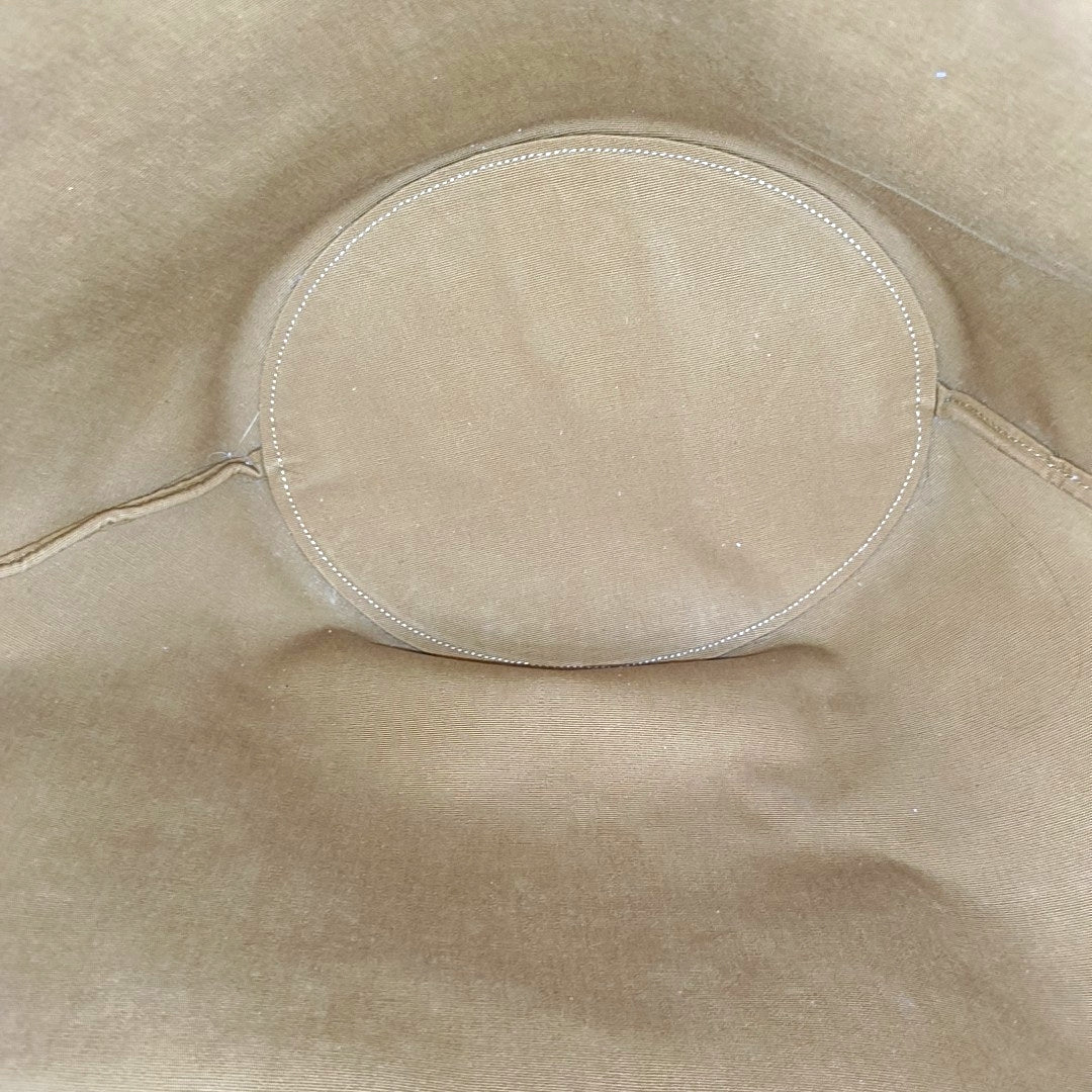 COUFFIN Large Coated Canvas White