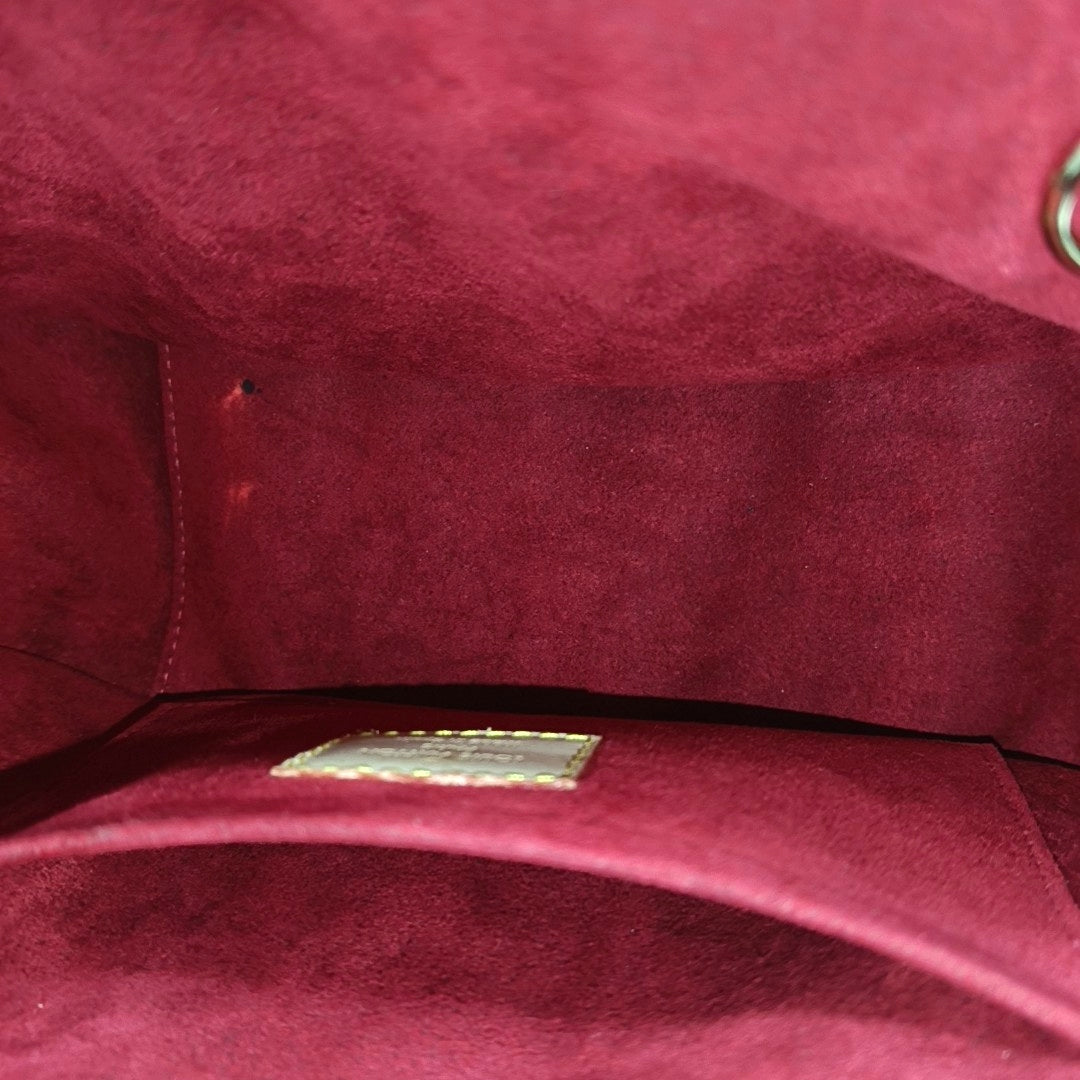 KLARA Monogram Coated Canvas Brown