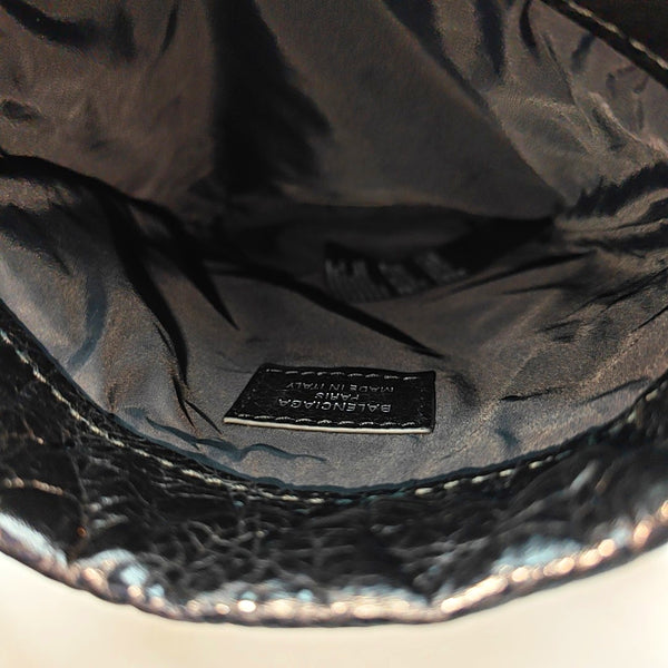 Calfskin Shoulder Bag Black