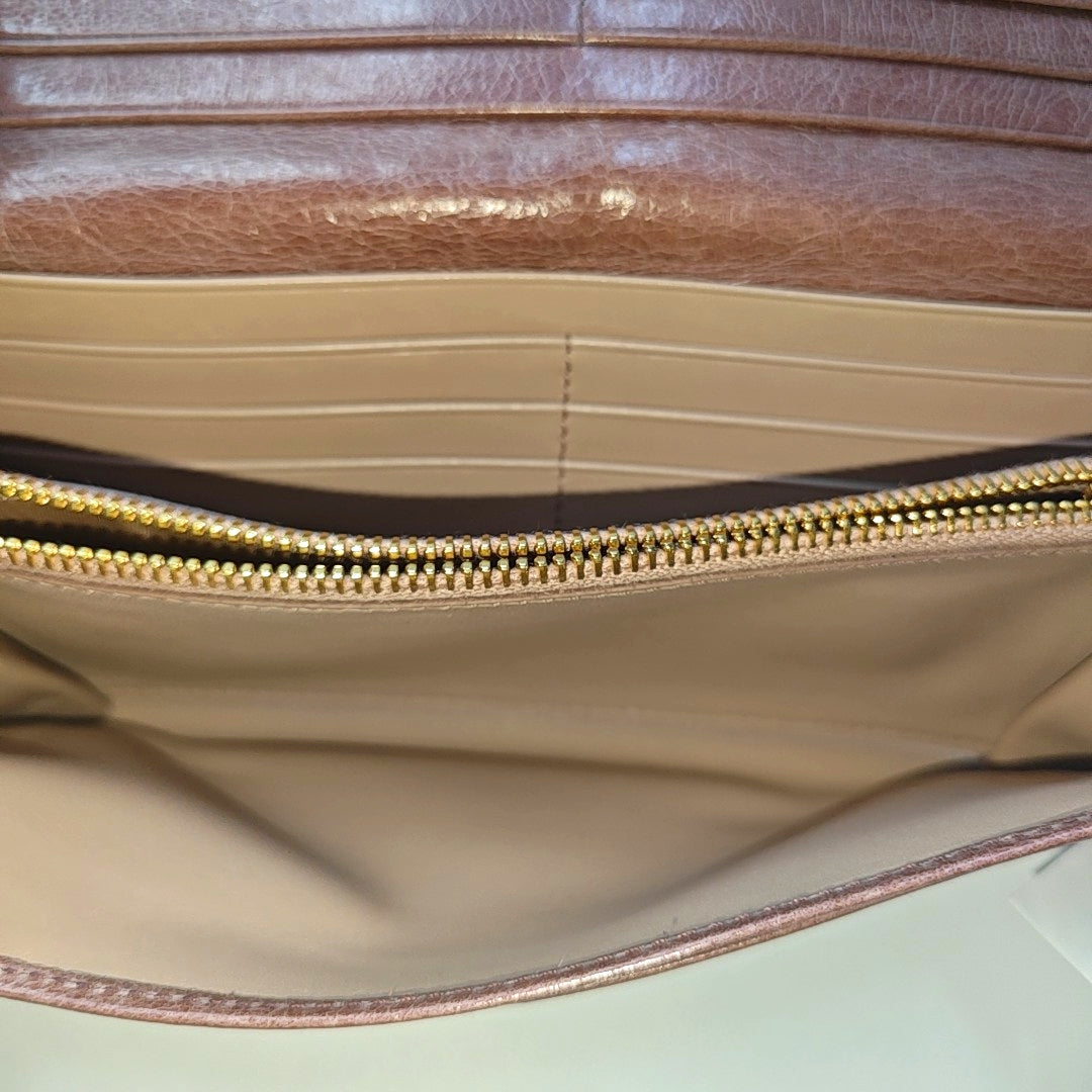 Calfskin Wallet Beige