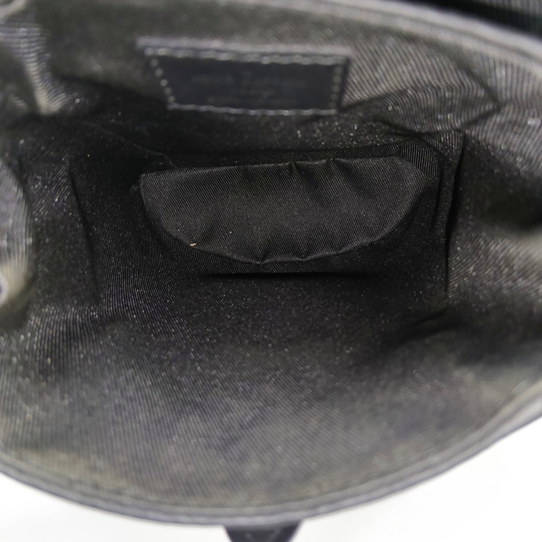 Calfskin Shoulder Bag Black