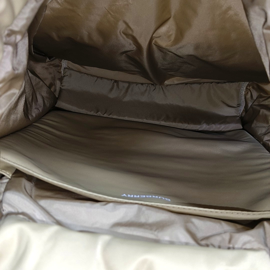 The Rucksack Small Nylon Beige