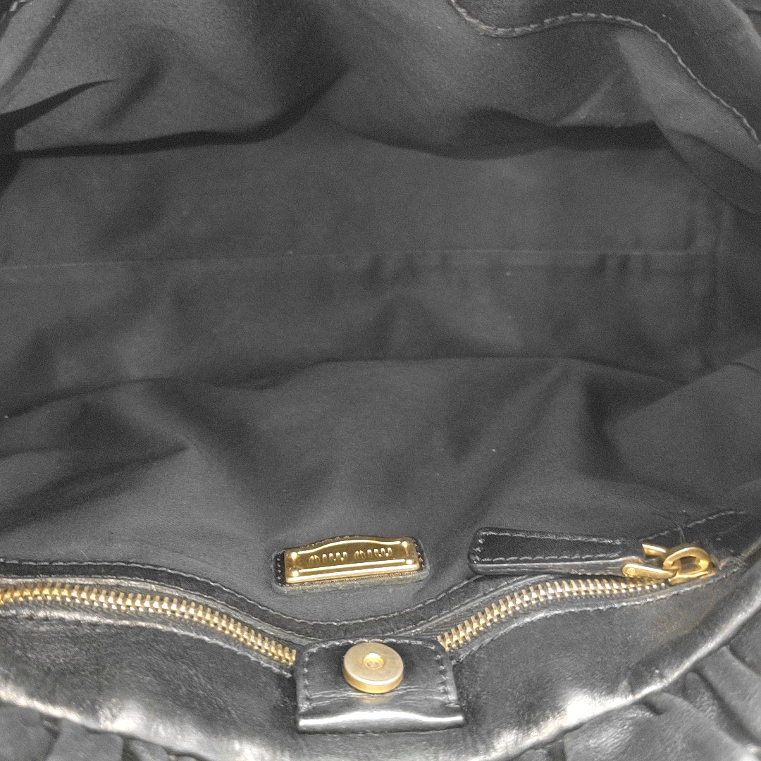 Calfskin Tote Bag Black