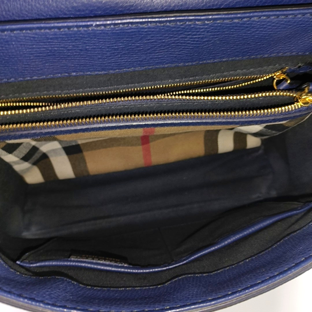 Camberley Derby Calfskin Blue