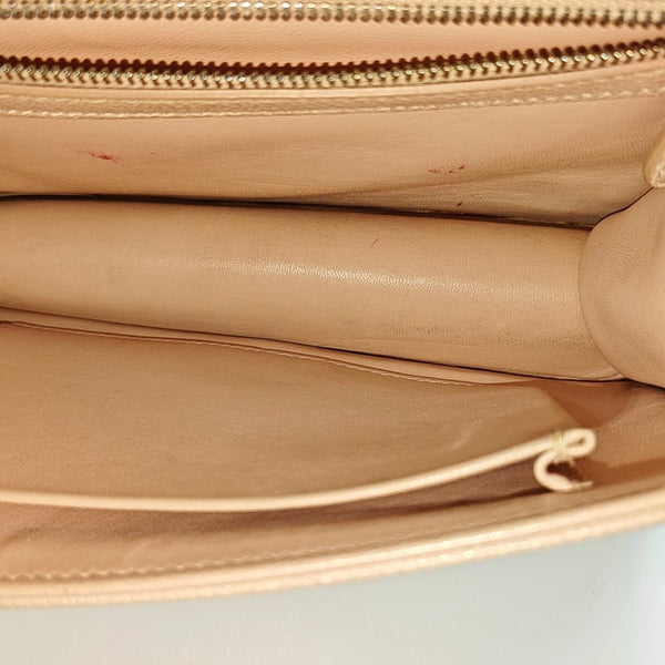 Cannage Calfskin Crossbody Bag Pink
