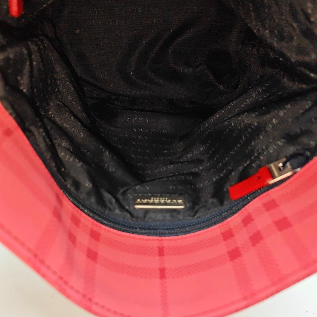 Special Material Shoulder Bag Red
