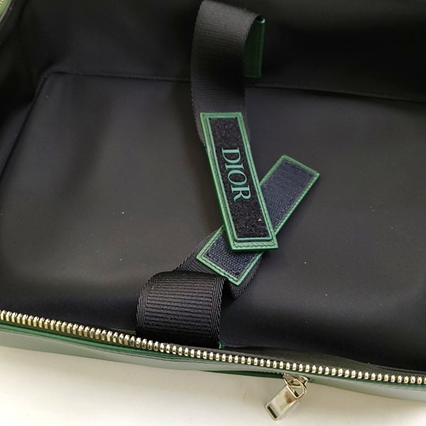World Tour Large Calfskin Green