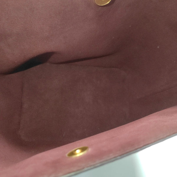 ALL IN BB Monogram Coated Canvas Brown