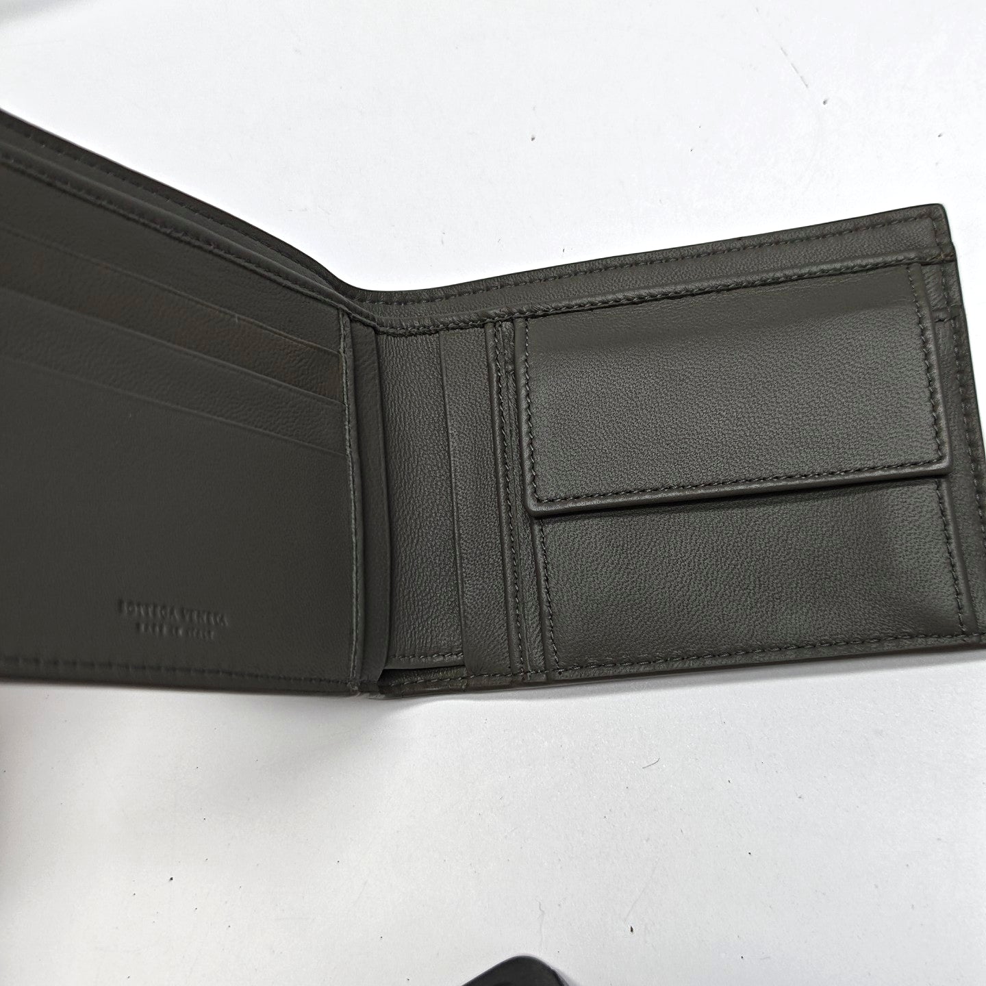 Calfskin Wallet Gray