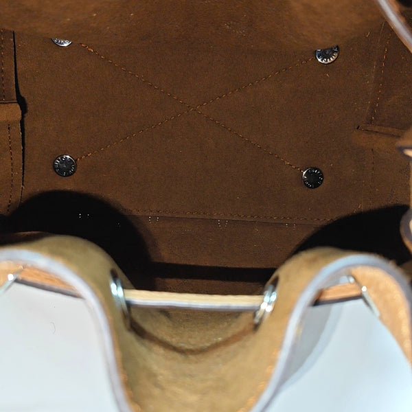 BELLA Monogram Calfskin Brown