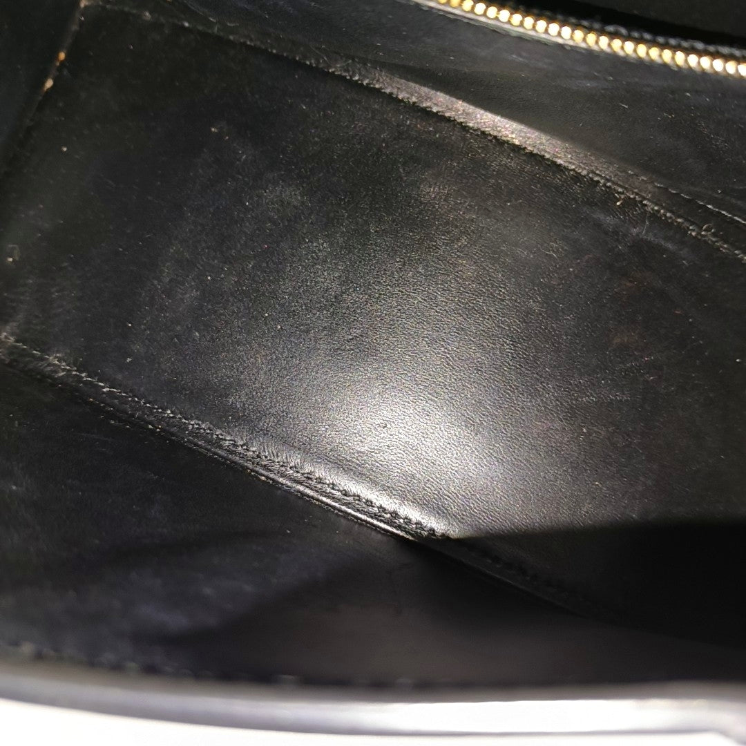 Hourglass S Calfskin Black